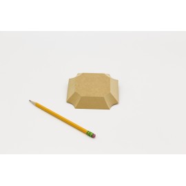 Plaque Square 4.5 inch Pottery Form